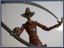 Scarecrow from DC Super Heroes - Series 1 manufactured by Mattel [Loose]
