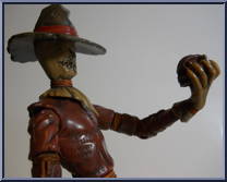 Scarecrow from DC Super Heroes - Series 1 manufactured by Mattel [Loose]