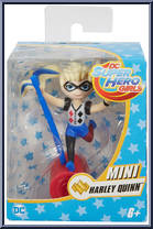 Harley Quinn from DC Super Hero Girls - Mini Vinyl manufactured by Mattel [Front]