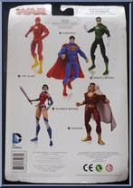 Superman from DC Universe - Animated Movie - Justice League War manufactured by DC Collectibles [Back]