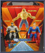 Killer Croc from DC Universe Classics - Giants of Justice manufactured by Mattel [Back]