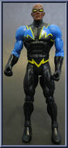 Black Lightning from DC Universe Classics - Wave  5 manufactured by Mattel [Loose]