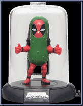 Deadpool In Pickle Suit from Deadpool - Domez - Series 3 manufactured by Zag Toys [Loose]