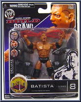 Batista from Deluxe Build N' Brawl - Series 8 manufactured by Jakks Pacific [Front]