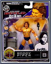 Roddy Piper from Deluxe Build N' Brawl - Series 8 manufactured by Jakks Pacific [Front]
