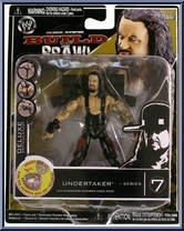 Undertaker from Deluxe Build N' Brawl - Series 7 manufactured by Jakks Pacific [Front]