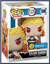 Kyojuro Rengoku (Glows in the Dark) from Demon Slayer - Pop! Vinyl Figures manufactured by Funko [Front]
