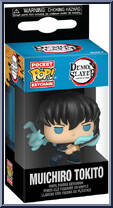 Muichiro Tokito from Demon Slayer - Pop! Keychains manufactured by Funko [Front]