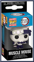 Muscle Mouse from Demon Slayer - Pop! Keychains manufactured by Funko [Front]