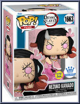 Nezuko Kamado (Blood Demon Art) (Glows in the Dark) from Demon Slayer - Pop! Vinyl Figures manufactured by Funko [Front]