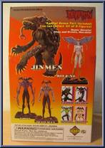 Jinmen (Black) from Devilman - Series 1: Boxed Figure manufactured by Fewture [Back]