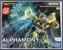Alphamon (Amplified) from Digimon - Figure-rise Standard Model Kits manufactured by Bandai [Front]