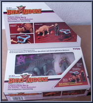 Ankylosaurus from Dino-Riders - Dinosaurs manufactured by Tyco [Front]