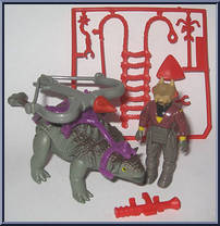 Ankylosaurus from Dino-Riders - Dinosaurs manufactured by Tyco [Loose]