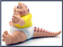Baby Sinclair from Dinosaurs - Basic Series manufactured by Hasbro [Loose]