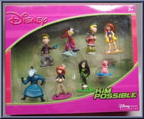 Kim Possible Set Action Figure
