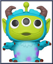 Alien (Sulley) (10" Scale) from Disney - Remix Pop! manufactured by Funko [Loose]
