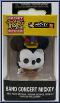Band Concert Mickey (True Original) from Disney - Pop! Keychains manufactured by Funko [Front]