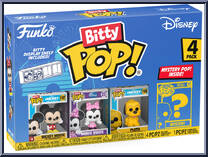 Minnie Mouse (Pink Dress) from Disney - Bitty Pop! manufactured by Funko [Front]