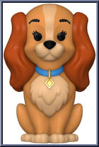 Lady (Lady and the Tramp) (Blue Collar) from Disney - Rewind manufactured by Funko [Loose]
