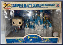 Sleeping Beauty Castle and Walt Disney (Town) from Disney - 65th Anniversary Pop! manufactured by Funko [Front]