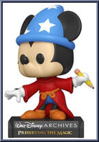 Sorcerer Mickey from Disney - Disney Archives Pop! manufactured by Funko [Loose]