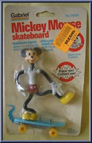 Mickey Mouse Skateboard Action Figure