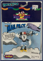 Minnie (Mail Pilot) from Disney - Bend-Ems manufactured by Just Toys [Front]