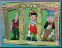 Geppetto / Pinocchio / Jiminy Cricket Action Figure