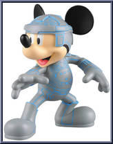 Mickey Mouse (Tron Version) Action Figure