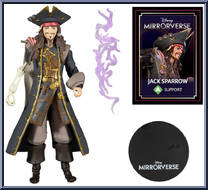 Jack Sparrow (Support) from Disney - Mirrorverse - 7" Scale manufactured by McFarlane [Loose]