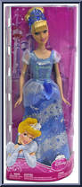 Cinderella (Blue Dress) from Disney Princess - Basic Series manufactured by Mattel [Front]