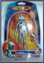 Cyberman (with Cybergun) from Doctor Who - Classics manufactured by Character Options [Front]
