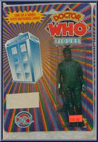 Ice Warrior from Doctor Who - 1987 - Rainbow Cards manufactured by Dapol [Front]