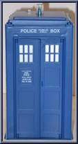 Tardis from Doctor Who - 1987 - Black Cards manufactured by Dapol [Loose]