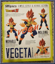 Vegeta from Dragon Ball Z - S.H. Figuarts manufactured by Bandai [Back]