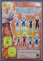 Vegeta / Majin Vegeta from Dragon Ball Z - Secret Saiyan Warriors manufactured by Irwin Toys [Back]