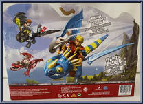 Astrid & Stormfly from Dragons - Dragon Riders manufactured by Spinmaster [Back]