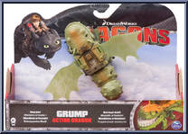 Grump from Dragons - Action Dragons manufactured by Spinmaster [Front]