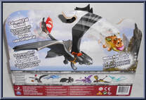 Toothless from Dragons - Action Dragons manufactured by Spinmaster [Back]