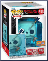 Gelatinous Cube (Blue) from Dungeons & Dragons - Pop! Vinyl Figures manufactured by Funko [Front]