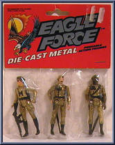 3-Packs from Eagle Force - Basic Series manufactured by Mego [Front]
