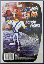 Earthworm Jim (Metallic) from Earthworm Jim - Basic Series manufactured by Mezco [Back]