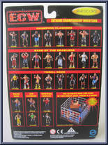 Jerry Lynn from ECW - Series 4 - Champion Clashers manufactured by Original San Francisco Toymakers [Back]