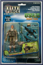 Machine Gunner from Elite Force - USMC Marine Force manufactured by Blue Box Toys [Front]