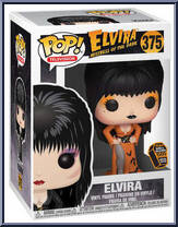 Elvira (Orange Dress) from Elvira Mistress of the Dark - Pop! Vinyl Figures manufactured by Funko [Front]