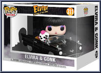 Elvira & Gonk from Elvira Mistress of the Dark - Pop! Rides manufactured by Funko [Front]
