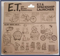 E.T. & Spaceship Launcher from E.T. - Basic Series manufactured by LJN [Back]