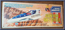Canyon Sky Cycle from Evel Knievel - Vehicles manufactured by Ideal [Front]