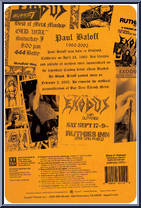 Paul Baloff (Metal Mania) from Exodus - ReAction Figures manufactured by Super7 [Back]